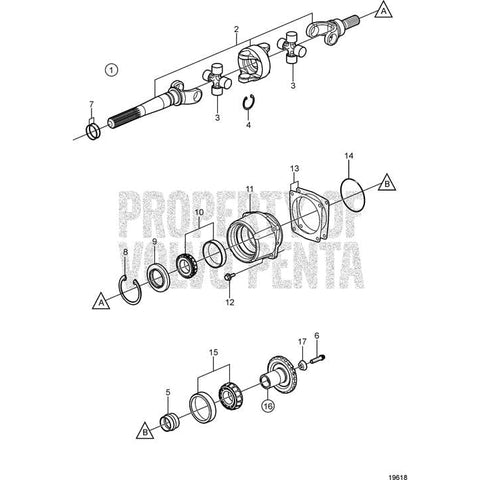 Volvo Penta Not Qualified for Free Shipping Volvo Penta Adjusting Washer #3852358