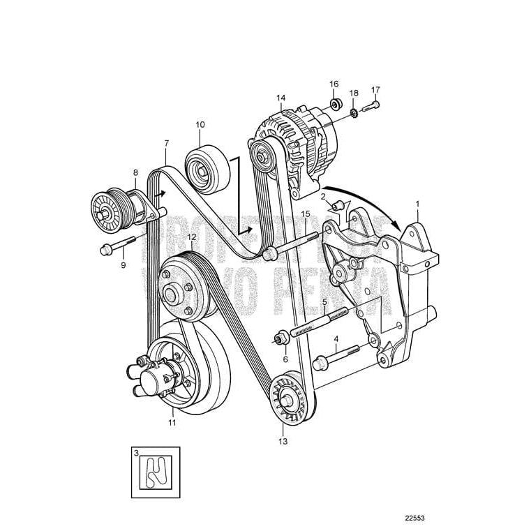 Volvo Penta Qualifies for Free Shipping Volvo Penta Bolt #3861016