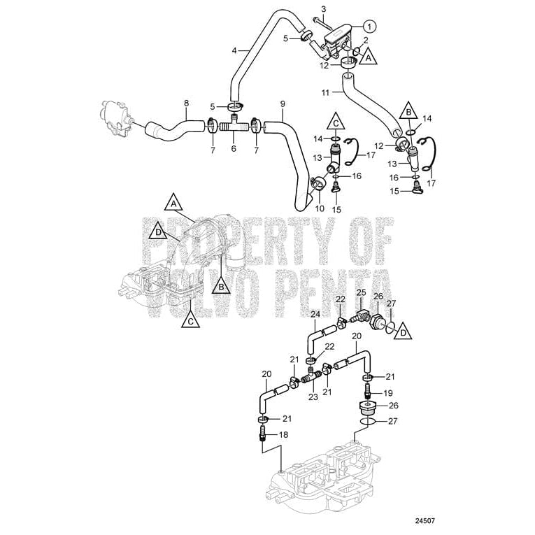 Volvo Penta Qualifies for Free Shipping Volvo Penta Bracket #3886466