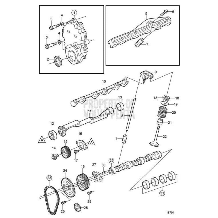 Volvo Penta Qualifies for Free Shipping Volvo Penta Crank Bolt #3854323