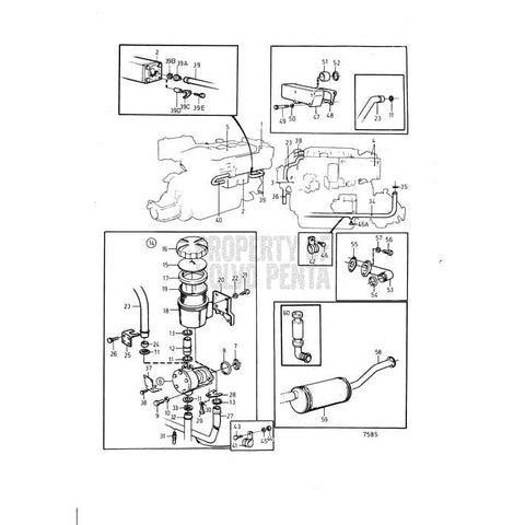 Volvo Penta Qualifies for Free Shipping Volvo Penta Diesel Water Pump #842843