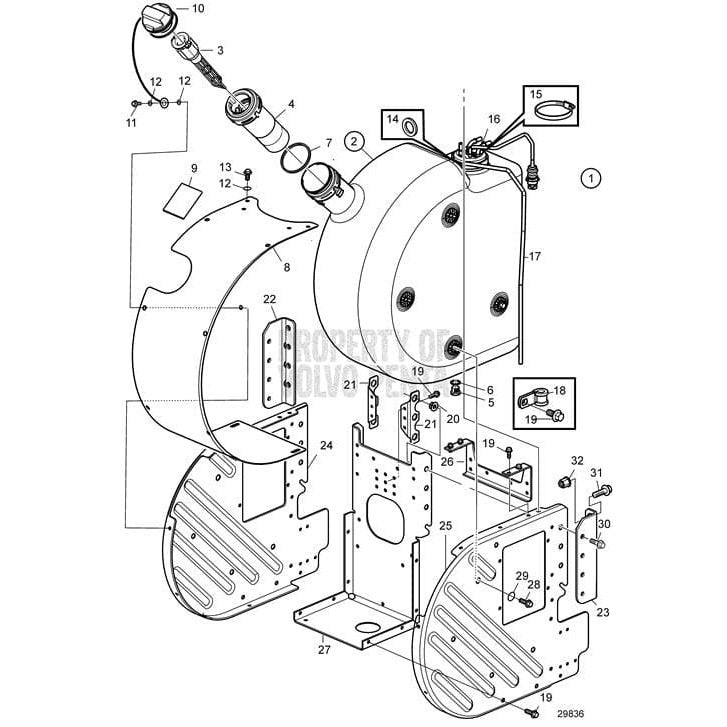 Volvo Penta Qualifies for Free Shipping Volvo Penta Filler Neck #21840786