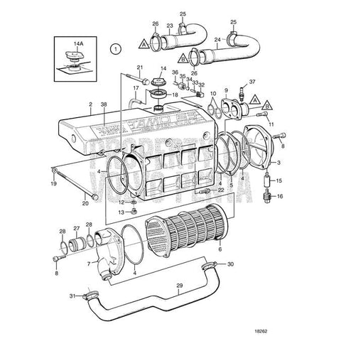 Volvo Penta Qualifies for Free Shipping Volvo Penta Hose #866215