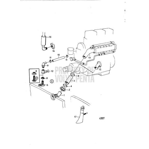 Volvo Penta Qualifies for Free Shipping Volvo Penta Impeller Kit #835874