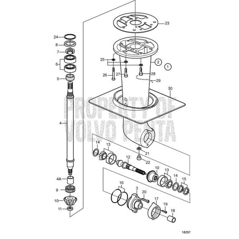 Volvo Penta Qualifies for Free Shipping Volvo Penta Lock Nut #3582869