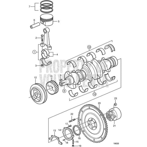 Volvo Penta Qualifies for Free Shipping Volvo Penta Nut #3853413