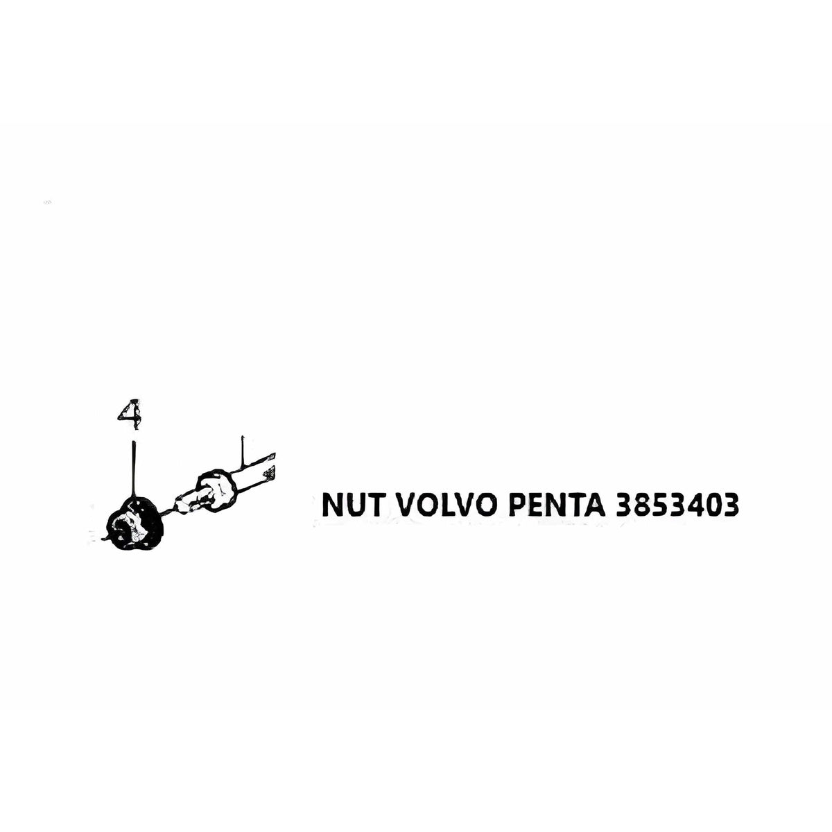 Volvo Penta Qualifies for Free Shipping Volvo Penta Nut Lock #3853403