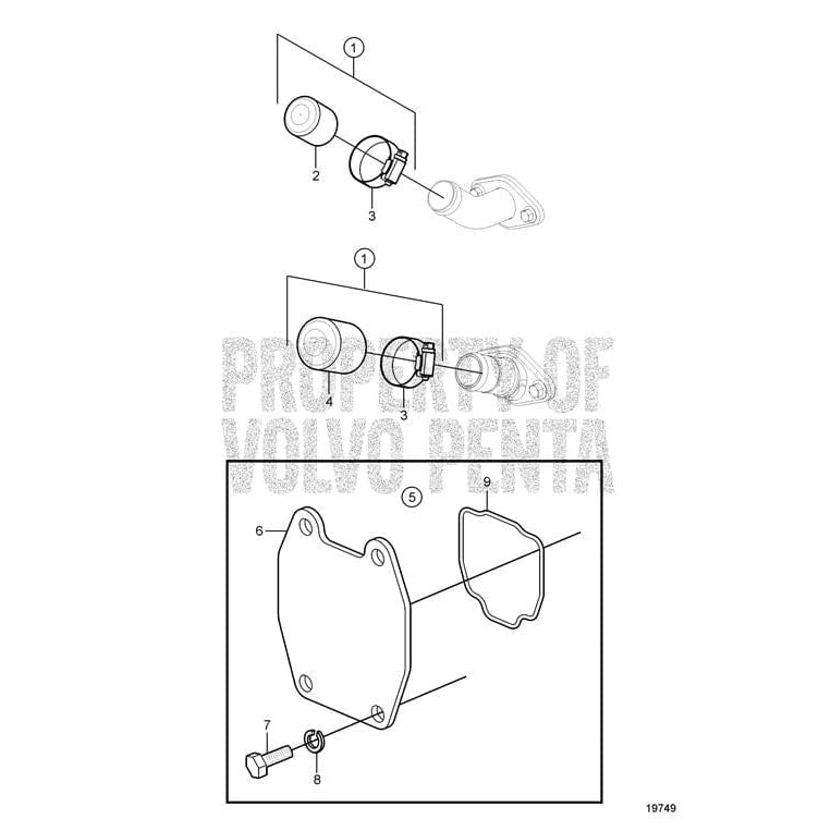 Volvo Penta Qualifies for Free Shipping Volvo Penta Plastic Plug #3812305