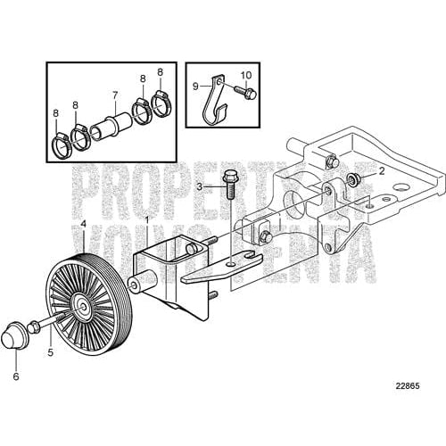 Volvo Penta Qualifies for Free Shipping Volvo Penta Pulley #9458470