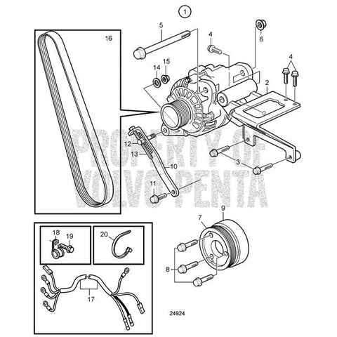 Volvo Penta Qualifies for Free Shipping Volvo Penta Spacer #3583572