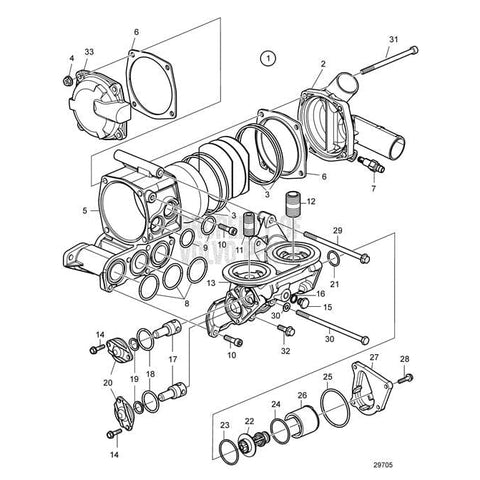 Volvo Penta Qualifies for Free Shipping Volvo Penta Spacer #3583646