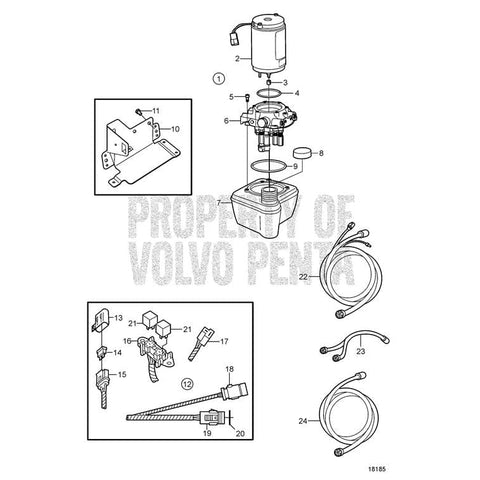 Volvo Penta Qualifies for Free Shipping Volvo Penta Trim Pump Unit #888792